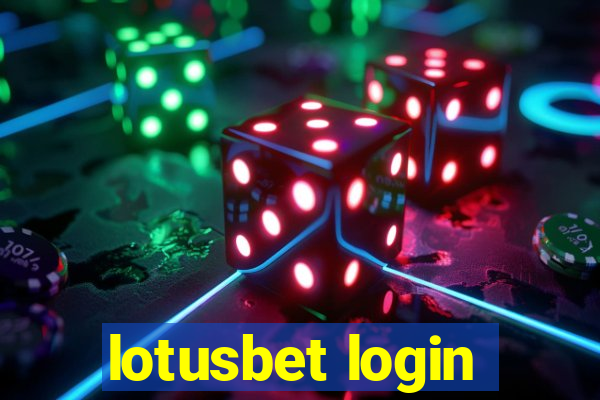 lotusbet login